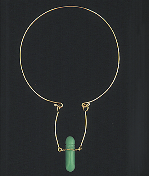 Chrysoprase neckpiece